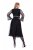 Ulla Popken 845366 Vestido de noche con cuello de pico Negro - Vestidos de noche - Vestidos de fiesta de gran talla