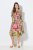 Ulla Popken 845512 Vestido camisero de flores Rojo baya - Vestidos midi - Vestidos midi de talla grande