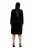 Ulla Popken 845573 Vestido de terciopelo de manga larga Negro - Vestidos de noche - Vestidos de fiesta de gran talla