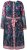 Ulla Popken 845649 Vestido de gasa de flores Azul marino - Vestidos midi - Vestidos midi de talla grande