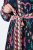 Ulla Popken 845649 Vestido de gasa de flores Azul marino - Vestidos midi - Vestidos midi de talla grande