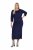 Ulla Popken 845705 Vestido de jersey Azul marino - Vestidos midi - Vestidos midi de talla grande