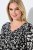 Ulla Popken 845825 Vestido midi de flores con manga 3/4 Negro - Vestidos midi - Vestidos midi de talla grande