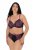 Ulla Popken 845885 Bragas de flores con encaje Rosa - Bragas - 