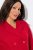 Ulla Popken 846021 Abrigo polar Rojo - Abrigos - Abrigos de talla grande