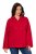 Ulla Popken 846021 Abrigo polar Rojo - Abrigos - Abrigos de talla grande