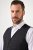 JP1880 846089 Chaleco de felpa Negro - Trajes - Trajes 2XL-8XL