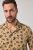 JP1880 Boxy Cuba Short Sleeve Shirt Camel - Camisas - Camisas 2XL-10XL