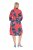 Ulla Popken 846164 Vestido camisero de flores Rojo - Vestidos midi - Vestidos midi de talla grande