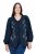 Ulla Popken 846197 Chaqueta Azul marino - Chaquetas - Chaquetas para mujer en tallas grandes