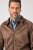 JP1880 846200 Chaqueta bomber en ante sintético Marrón oscuro - Chaquetas - Chaquetas Tallas Grandes 2XL-8XL