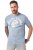 JP1880 846221 Rolling Stones Tongue Camiseta Azul claro - Camisetas de bandas - Camisetas de bandas de música