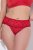 Ulla Popken 846235 Bragas hipster con encaje Rojo - Bragas - 