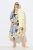 Ulla Popken 846330 Vestido largo de flores Azul claro - Vestidos maxi - Vestidos largos en tallas grandes