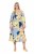 Ulla Popken 846330 Vestido largo de flores Azul claro - Vestidos maxi - Vestidos largos en tallas grandes
