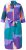 Ulla Popken 846351 Vestido camisero estampado Lila - Vestidos midi - Vestidos midi de talla grande