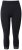 Ulla Popken 846491 Leggings de media 3/4 con encaje Negro - Medias & calcetines - 