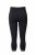 Ulla Popken 846491 Leggings de media 3/4 con encaje Negro - Medias & calcetines - 