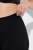 Ulla Popken 846491 Leggings de media 3/4 con encaje Negro - Medias & calcetines - 
