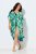 Ulla Popken 846493 Vestido estampado Petróleo - Caftanes - 