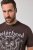 JP1880 Motörhead Soft Jersey Vintage T-Shirt Brown - Camisetas de bandas - Camisetas de bandas de música