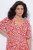Ulla Popken 846912 Vestido midi estampado Coral - Vestidos midi - Vestidos midi de talla grande