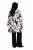 Ulla Popken 846923 Blazer estampado con cuello chal Topo - Blazers - Blazers en tallas grandes para mujer