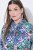 Ulla Popken 846952 Vestido camisero de flores Blanco - Vestidos midi - Vestidos midi de talla grande