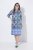 Ulla Popken 846952 Vestido camisero de flores Blanco - Vestidos midi - Vestidos midi de talla grande