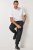 JP1880 847064 Pantalón cargo de napa de cordero Negro - Pantalones de cuero para hombre en tallas grandes - Pantalones de cuero tallas grandes