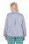 Ulla Popken 847191 Cazadora brillante con cuello college Gris - Chaquetas - Chaquetas para mujer en tallas grandes