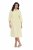Ulla Popken 847224 Vestido de mezcla de lino Amarillo - Vestidos de verano - Vestidos de verano tallas grandes