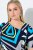 Ulla Popken 847324 Vestido midi estampado Azul marino - Vestidos midi - Vestidos midi de talla grande
