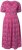 Ulla Popken 847409 Vestido largo estampado Rojo baya - Vestidos maxi - Vestidos largos en tallas grandes