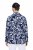 Ulla Popken 847586 Blazer de jacquard floral Azul marino - Blazers - Blazers en tallas grandes para mujer