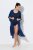 Ulla Popken 847654 Vestido estampado Azul marino - Caftanes - 