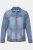 STHUGE 847739 Chaqueta vaquera de aspecto vintage Azul claro - Chaquetas - Chaquetas Tallas Grandes 2XL-8XL
