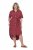 Ulla Popken 847797 Vestido camisero Rojo óxido - Vestidos camiseros - 