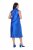 Ulla Popken 847862 Vestido de satén Azul real - Vestidos de verano - Vestidos de verano tallas grandes
