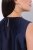 Ulla Popken 847918 Vestido de gasa de flores Azul marino - Vestidos midi - Vestidos midi de talla grande