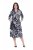 Ulla Popken 847972 Vestido de punto de flores Blanco - Vestidos de punto - 