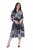 Ulla Popken 847972 Vestido de punto de flores Blanco - Vestidos de punto - 