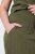 Ulla Popken 848131 Pijama con encaje Verde oliva - Pijamas/ropa de estar en casa - 
