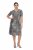 Ulla Popken 848137 Vestido de lentejuelas con estampado animal Beige - Vestidos de noche - Vestidos de fiesta de gran talla
