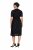Ulla Popken 848140 Vestido de lentejuelas Negro - Vestidos de noche - Vestidos de fiesta de gran talla