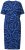 Ulla Popken 848162 Vestido midi estampado Azul marino - Vestidos midi - Vestidos midi de talla grande
