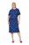 Ulla Popken 848162 Vestido midi estampado Azul marino - Vestidos midi - Vestidos midi de talla grande