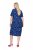 Ulla Popken 848162 Vestido midi estampado Azul marino - Vestidos midi - Vestidos midi de talla grande