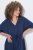 Ulla Popken 848224 Vestido midi con cordón Azul marino - Vestidos midi - Vestidos midi de talla grande