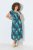Ulla Popken 848696 Vestido estampado Azul marino - Vestidos de verano - Vestidos de verano tallas grandes
